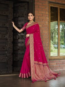 Womens-Pink-Soft-silk-saree-dvz0002355-2